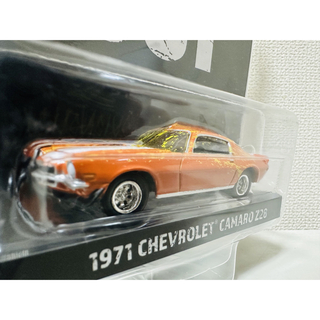 シボレー(Chevrolet)のGL/'71 Chevyシボレー Camaroカマロ Z28 1/64(ミニカー)