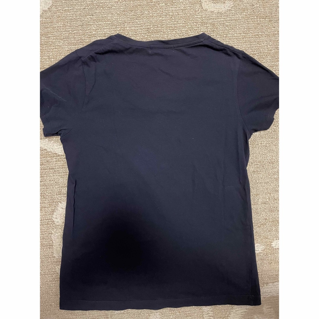LACOSTE(ラコステ)のラコステ  LACOSTE ロゴTシャツ　ネイビー　36サイズ レディースのトップス(Tシャツ(半袖/袖なし))の商品写真
