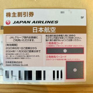 ジャル(ニホンコウクウ)(JAL(日本航空))のJal株主優待割引券(航空券)