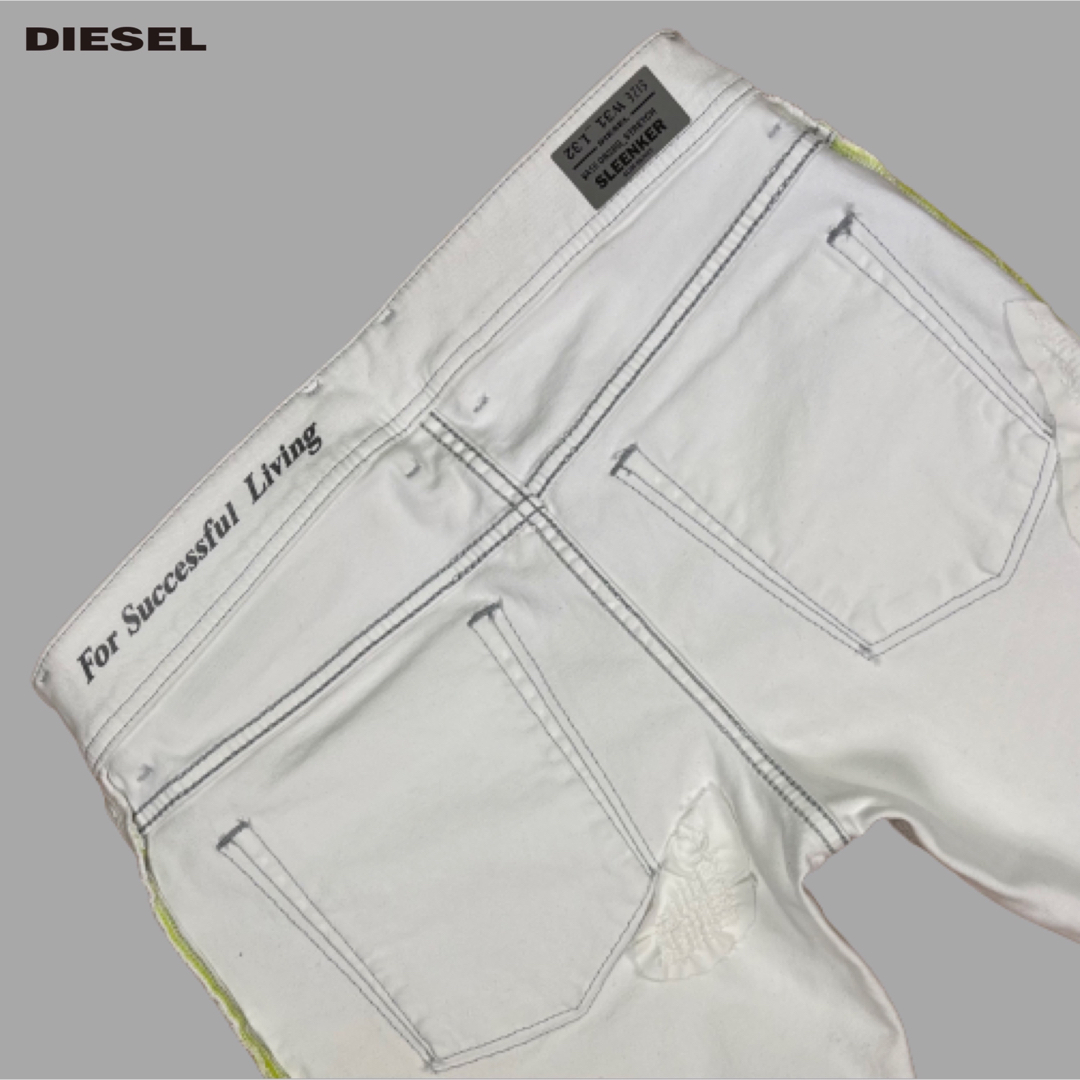 DIESEL - DIESELタグ付き新品☆訳ありOUTLET価格!! 白スキニー DIESEL - DIESELタグ付き新品☆訳ありOUTLET価格!! 白スキニー