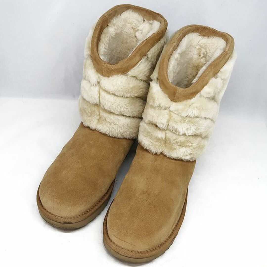 UGG アグ TANIA タニア ムートンブーツ ブラウン 25cm - ブーツ