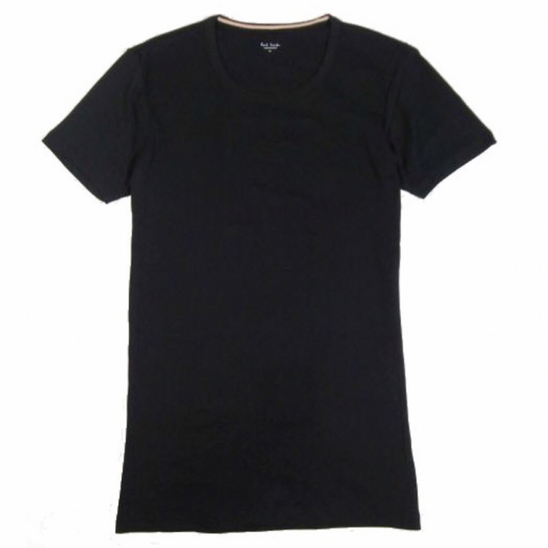 Paul Smith(ポールスミス)の【ポールスミス/Paul Smith】クルーネックインナーTシャツ・黒LL×2枚 メンズのトップス(Tシャツ/カットソー(半袖/袖なし))の商品写真