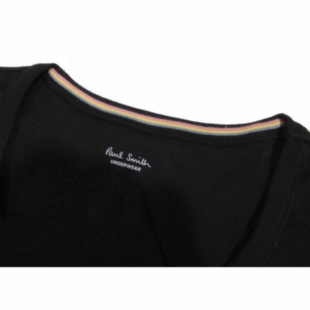 Paul Smith(ポールスミス)の【ポールスミス/Paul Smith】クルーネックインナーTシャツ・黒LL×2枚 メンズのトップス(Tシャツ/カットソー(半袖/袖なし))の商品写真