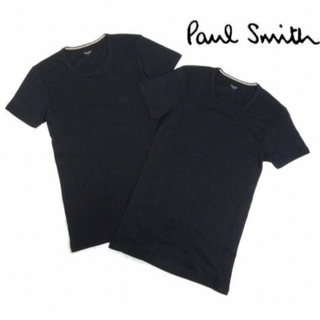 ポールスミス(Paul Smith)の【ポールスミス/Paul Smith】クルーネックインナーTシャツ・黒LL×2枚(Tシャツ/カットソー(半袖/袖なし))