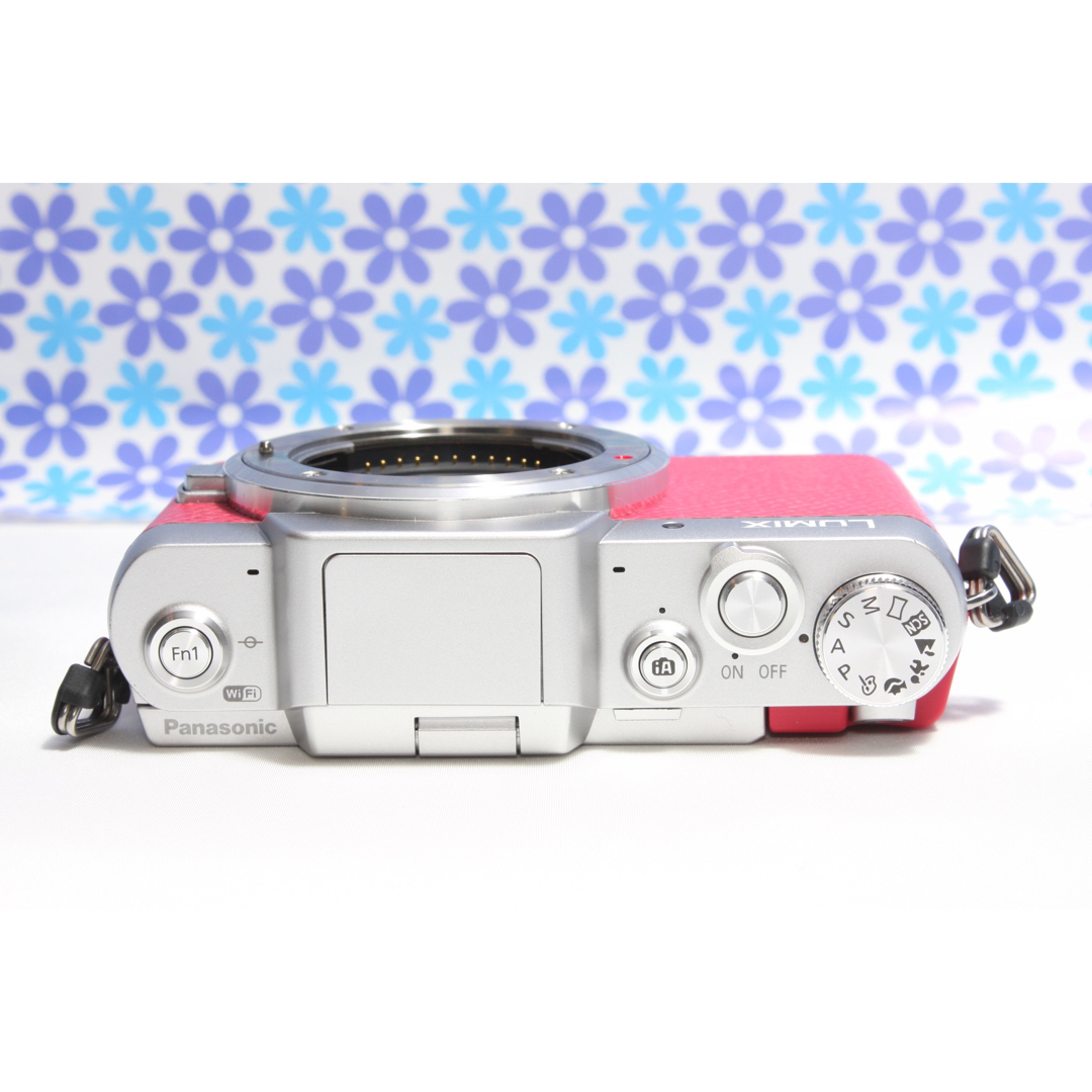Panasonic - 極美品☆LUMIX DC-GF7 ダブルズームキット☆Wi-Fi内蔵☆完