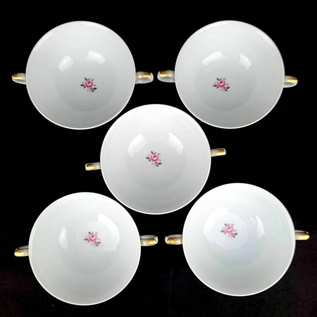 Noritake - ☆良品 ◇ ノリタケ 薔薇 スープカップ 5客の通販 by