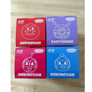 アンパンマン(アンパンマン)のアサヒ飲料　アンパンマン　フィギュアカップ　全4種(ノベルティグッズ)