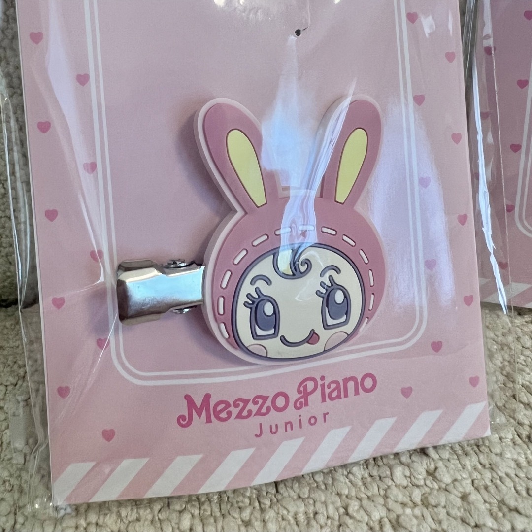 mezzo piano(メゾピアノ)のベリエちゃん 前髪クリップ メゾピアノ レディースのヘアアクセサリー(ヘアピン)の商品写真