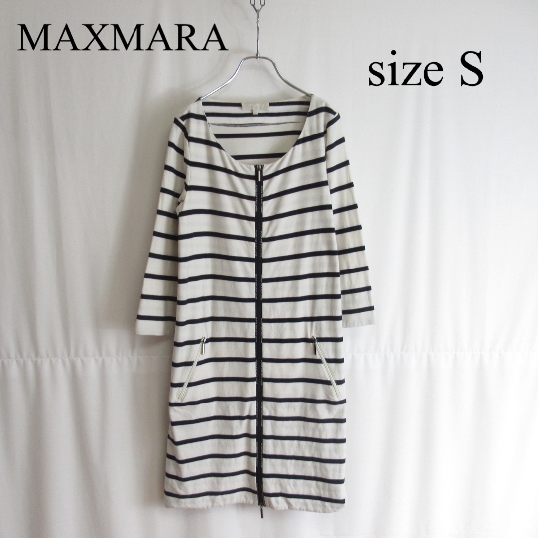 【最終値下げ】MaxMara  ボーダーワンピース