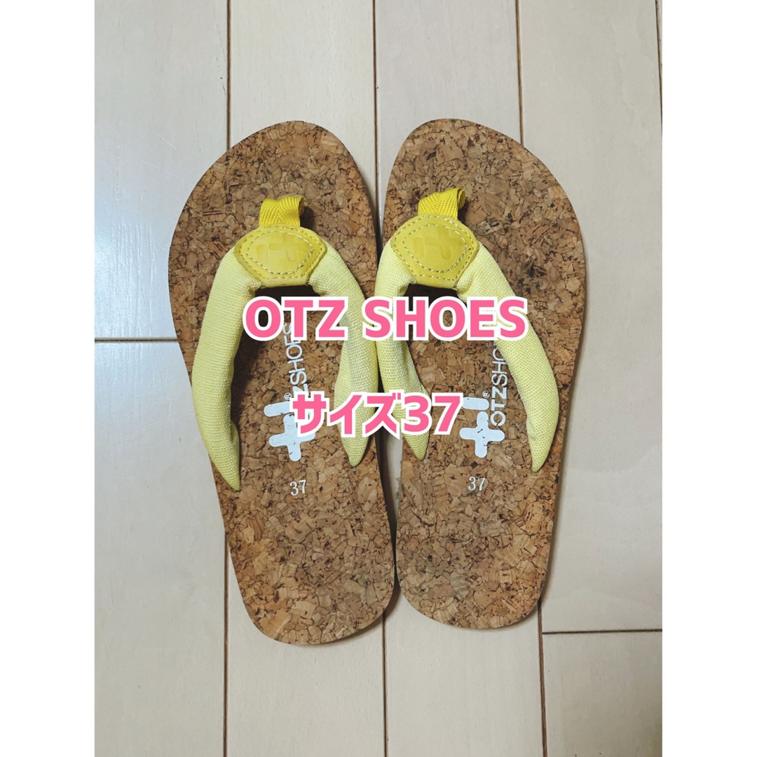 OTZ SHOES/サンダル/黄色/37