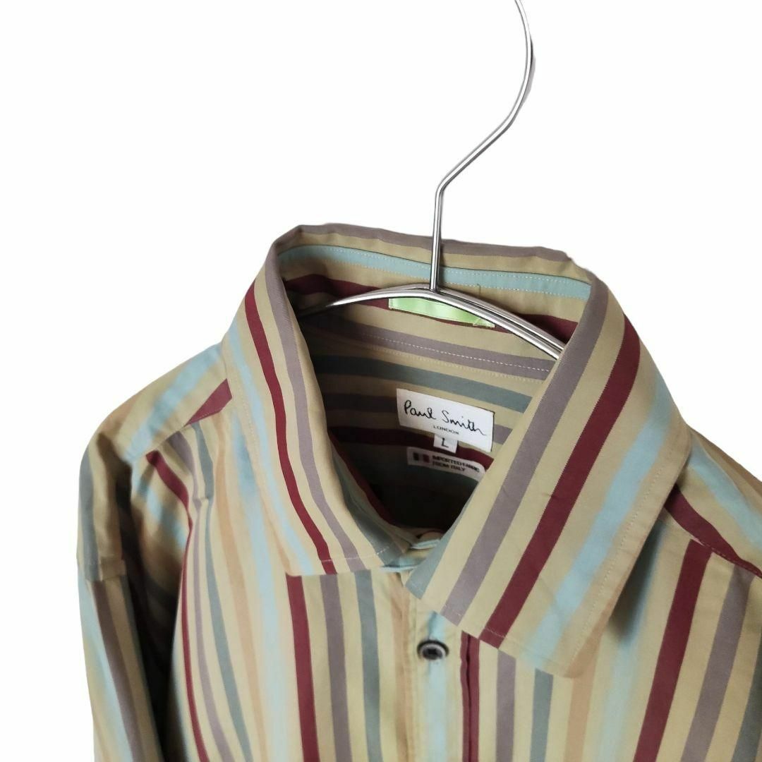 Paul Smith - ☆美品☆ Paul Smith LONDON 長袖シャツ マルチ