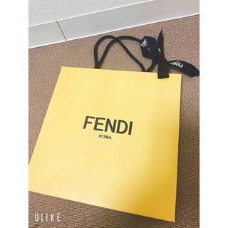 フェンディ(FENDI)の新品未使用　リボン付き　FENDI フェンディ ショッパー ショップ袋 紙袋(ショップ袋)