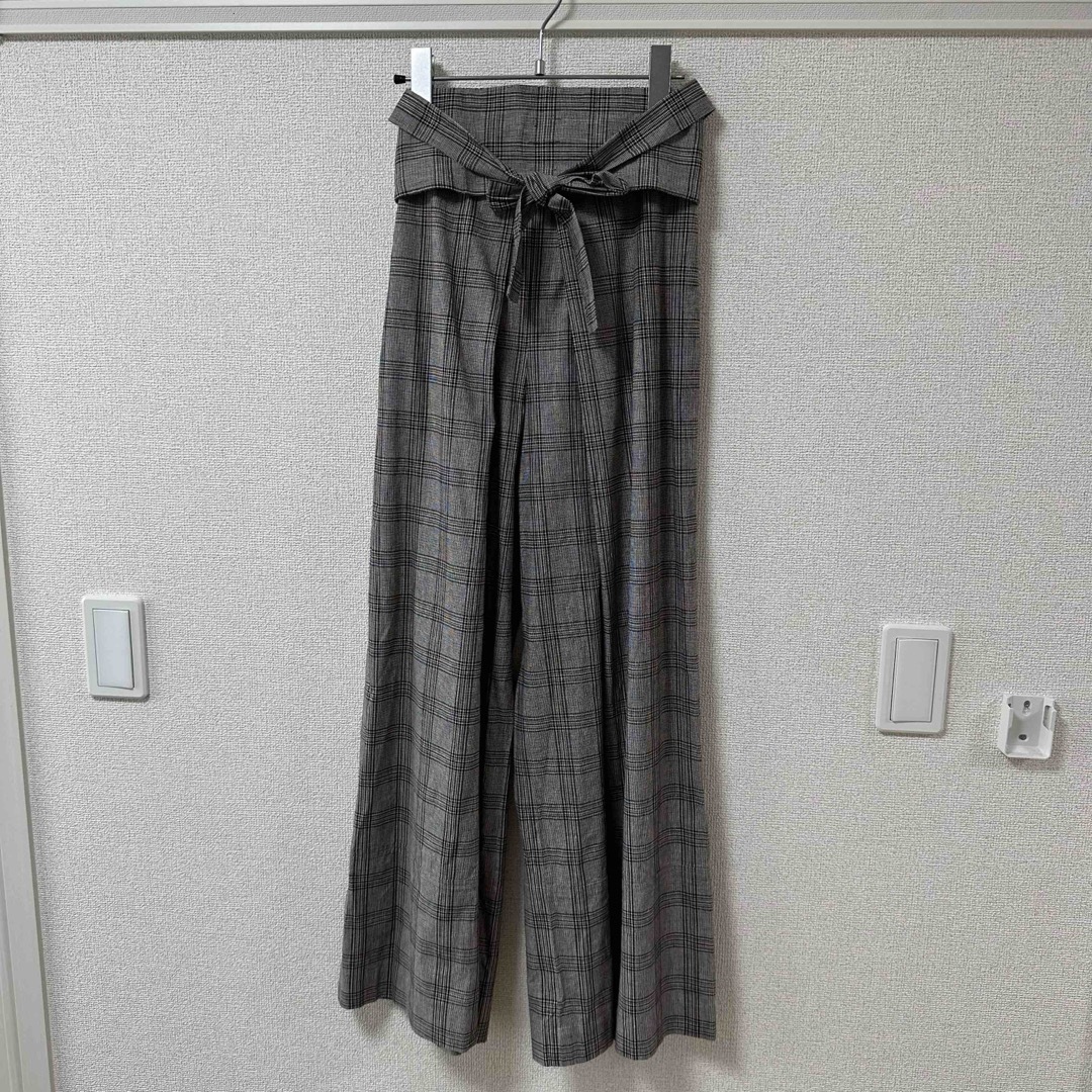 FRAY I.D ブラウス ワイドパンツセットアップ チェック 美品