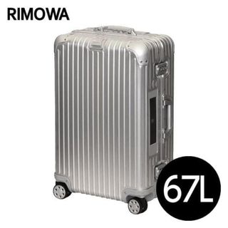 リモワ(RIMOWA)の(KM0450)訳あり リモワ TOPAS E-Tag 67L シルバー(スーツケース/キャリーバッグ)