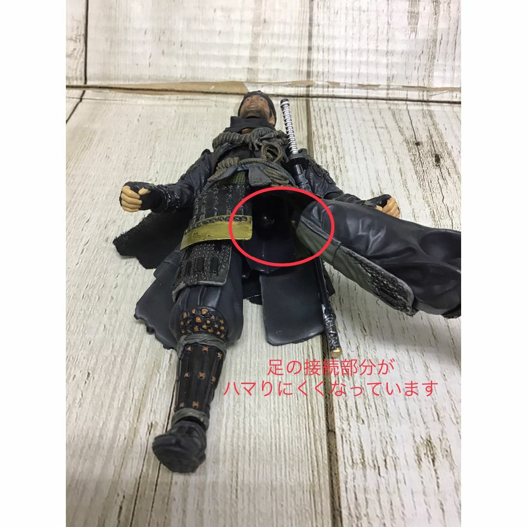 ジャンク　figma Ghost of Tsushima 境井仁　フィギュア エンタメ/ホビーのフィギュア(アニメ/ゲーム)の商品写真