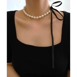 ザラ(ZARA)の【pearl choker necklace】#076 SALE‼️(ネックレス)