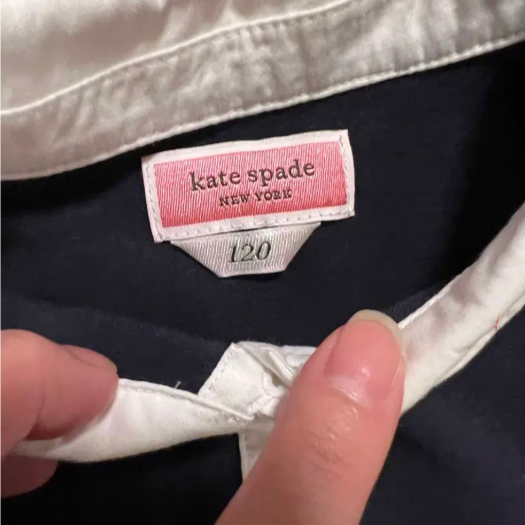 kate spade new york(ケイトスペードニューヨーク)のKate spade ワンピース120cm キッズ/ベビー/マタニティのキッズ服女の子用(90cm~)(ワンピース)の商品写真