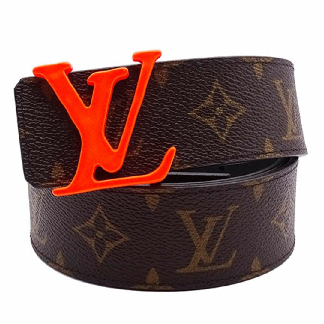 ルイ・ヴィトン LOUIS VUITTON ベルト モノグラム メンズ ブランド サンチュール LVシェイプ オレンジ MP216ルイヴィトン商品名