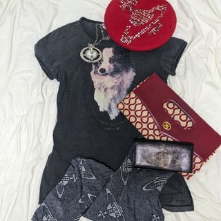 ヴィヴィアンウエストウッド(Vivienne Westwood)の希少　レアなコリーカットソー　Tシャツ　ヴィヴィアン(カットソー(半袖/袖なし))