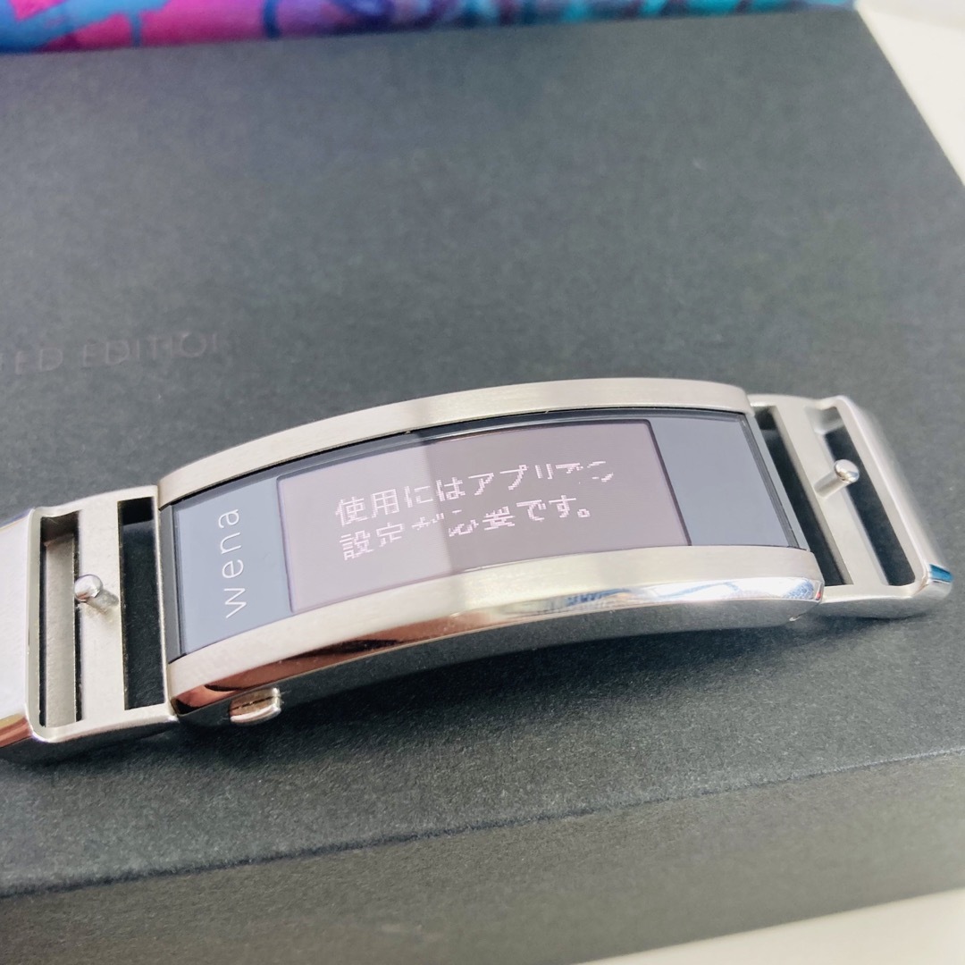 SONY(ソニー)のソニー ウェナ SONY wena3 ジョジョ 空条承太郎コラボレーションモデル メンズの時計(腕時計(デジタル))の商品写真
