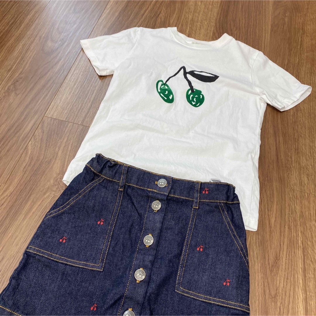 Bonpoint(ボンポワン)のボンポワン　Tシャツ　10a 8a キッズ/ベビー/マタニティのキッズ服女の子用(90cm~)(Tシャツ/カットソー)の商品写真