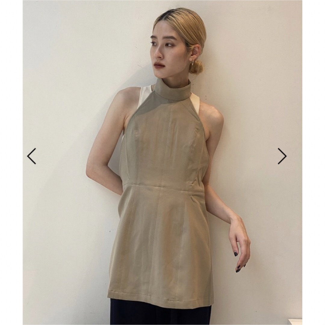 TODAYFUL(トゥデイフル)の完売品/未使用  halterneck apron tops レディースのトップス(ホルターネック)の商品写真