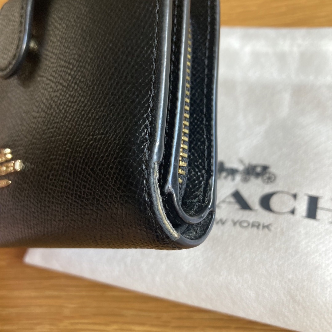 COACH(コーチ)のcoach 二つ折り財布 レディースのファッション小物(財布)の商品写真