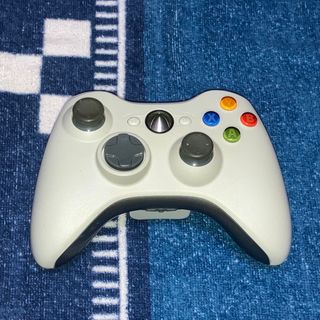 エックスボックス360(Xbox360)のxbox360 純正 ワイヤレスコントローラー白 ③(その他)