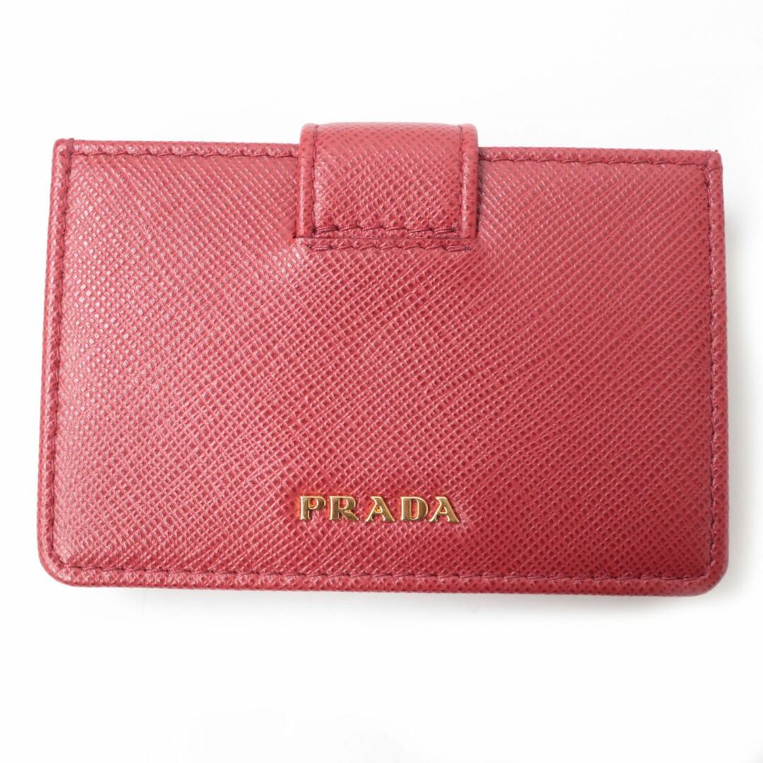 PRADA - 未使用品☆PRADA プラダ 1MC211 ロゴ金具付き サフィアーノ