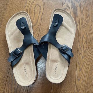 値下【新品】Vincci 日本未入荷 Birkenstock風 フラットサンダル(サンダル)