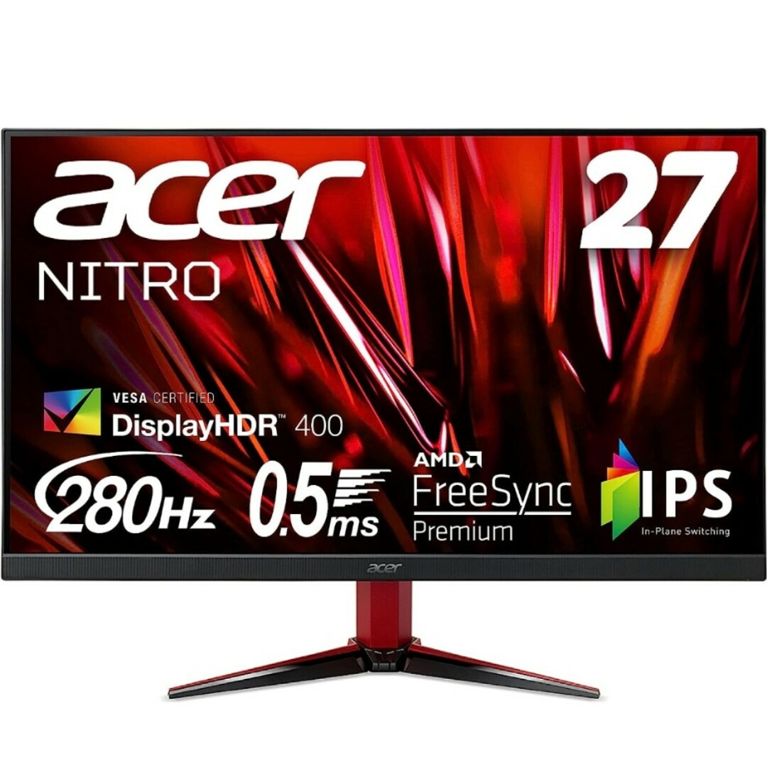 美品　Acer ゲーミングモニター Nitro VG252QXbmiipx