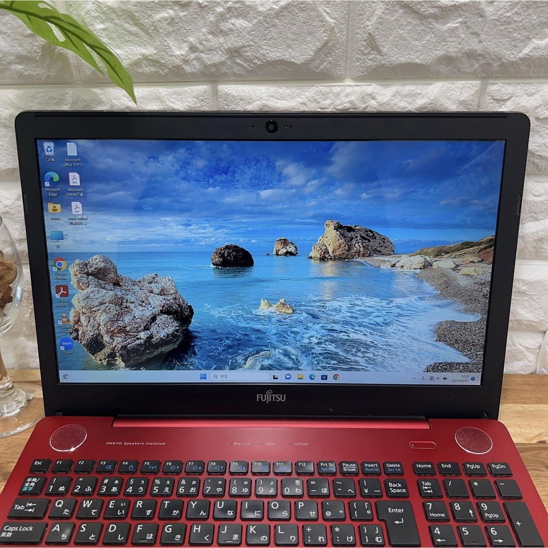 富士通 LIFEBOOK AH53/X☘Core i7&新品SSD512GB搭載-