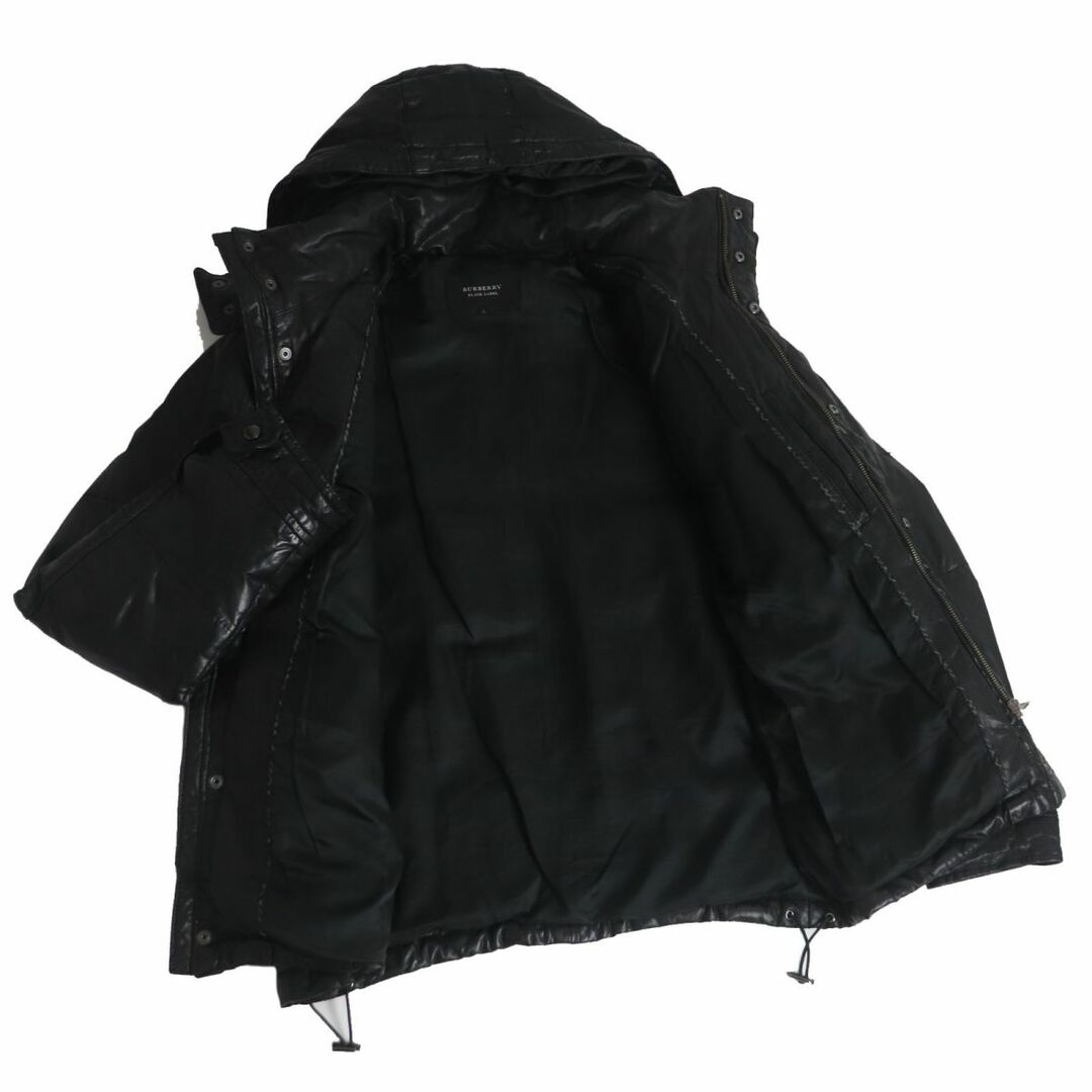 BURBERRY BLACK LABEL - 良品□バーバリーブラックレーベル ラムスキン