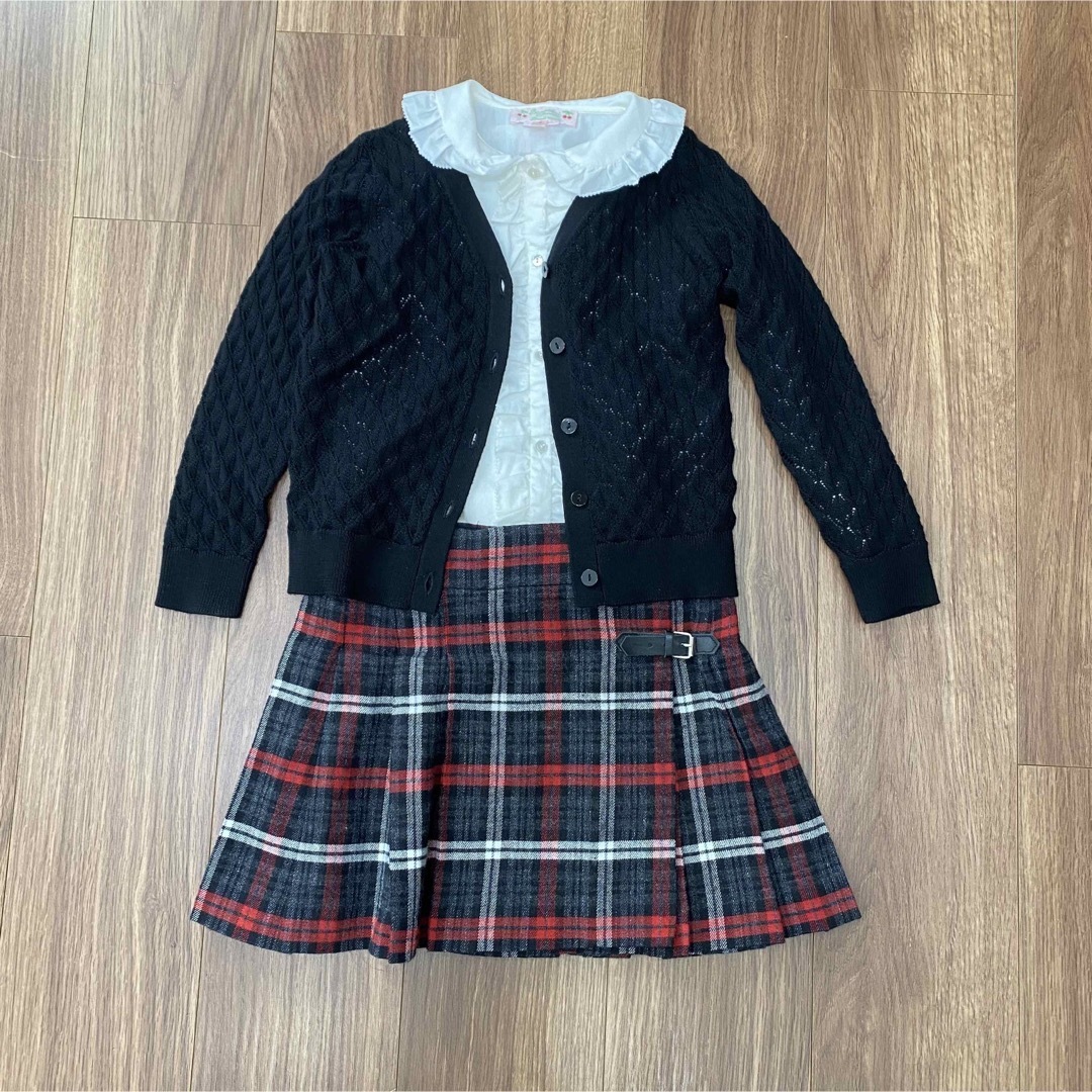 ボンポワン　カーディガン　6aキッズ服女の子用(90cm~)