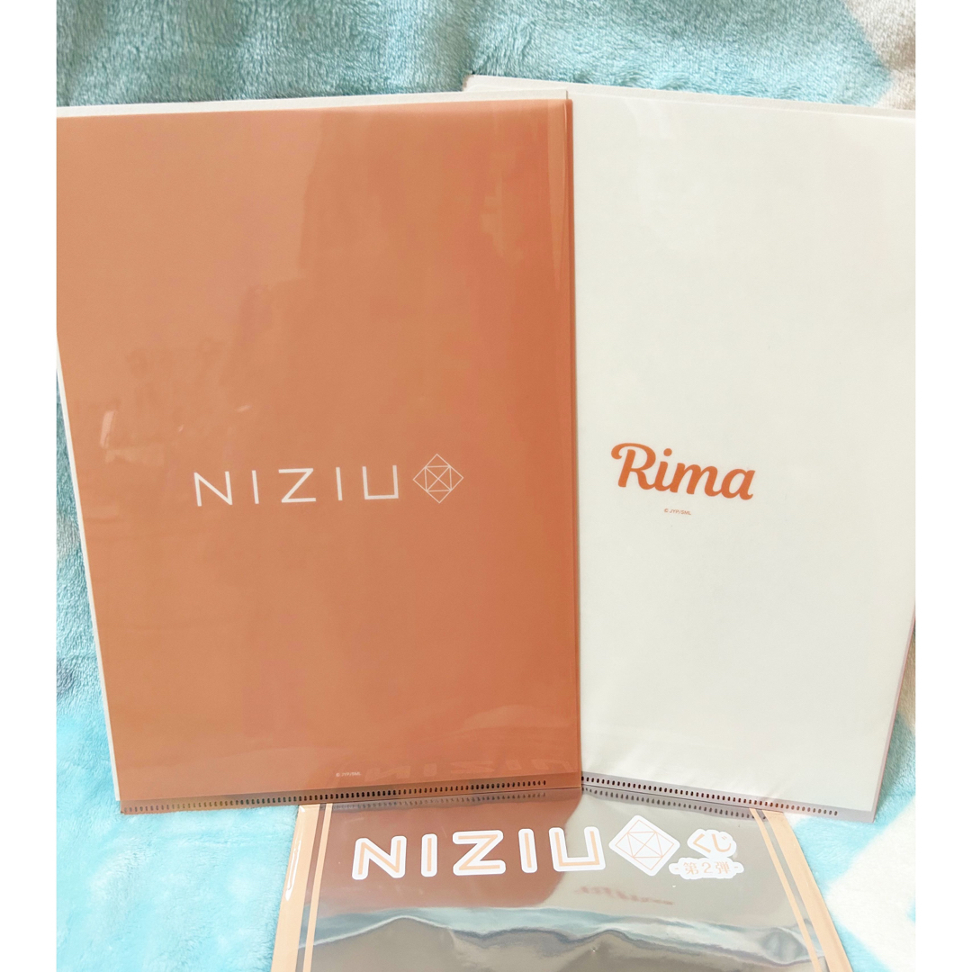 NiziU 1番くじ A4クリアファイル2枚セット【RIMA】 エンタメ/ホビーのタレントグッズ(アイドルグッズ)の商品写真