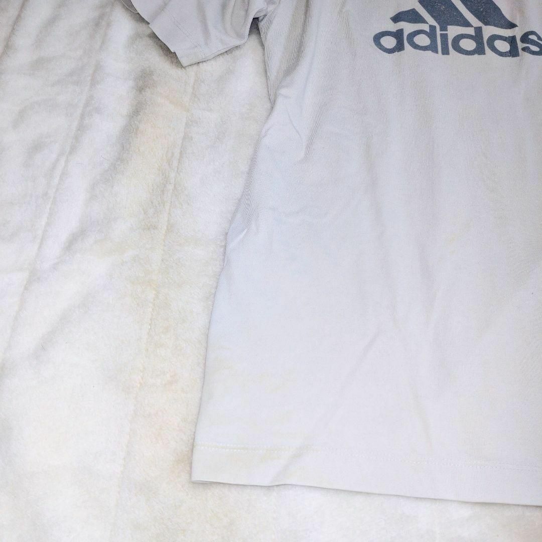 adidas(アディダス)のadidas、アディダス★プリントTシャツ★サイズ170、USA=XL メンズのトップス(Tシャツ/カットソー(半袖/袖なし))の商品写真