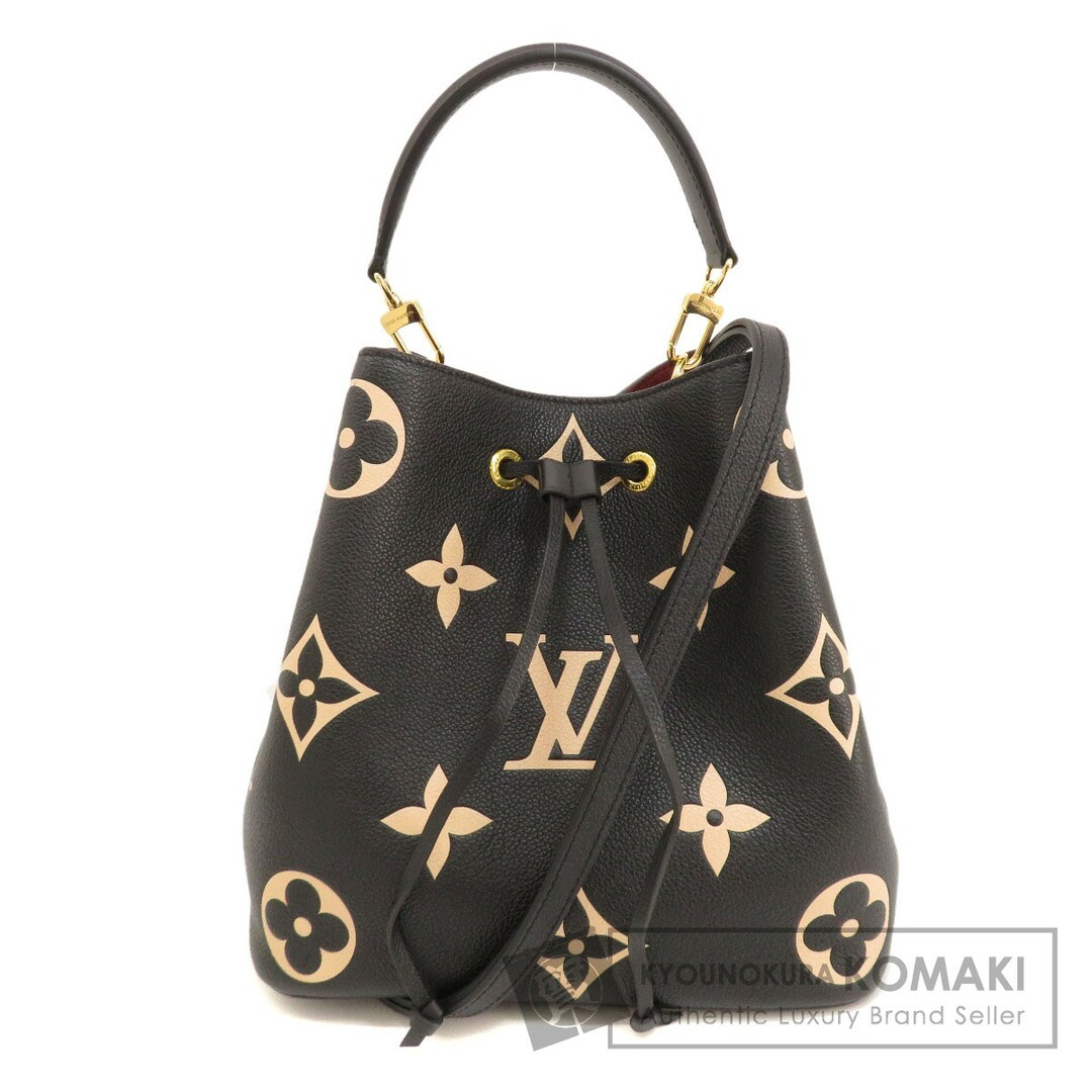 LOUIS VUITTON M45497 ネオノエMM バイカラー ブラック ベージュ ショルダーバッグ アンプラント レディース