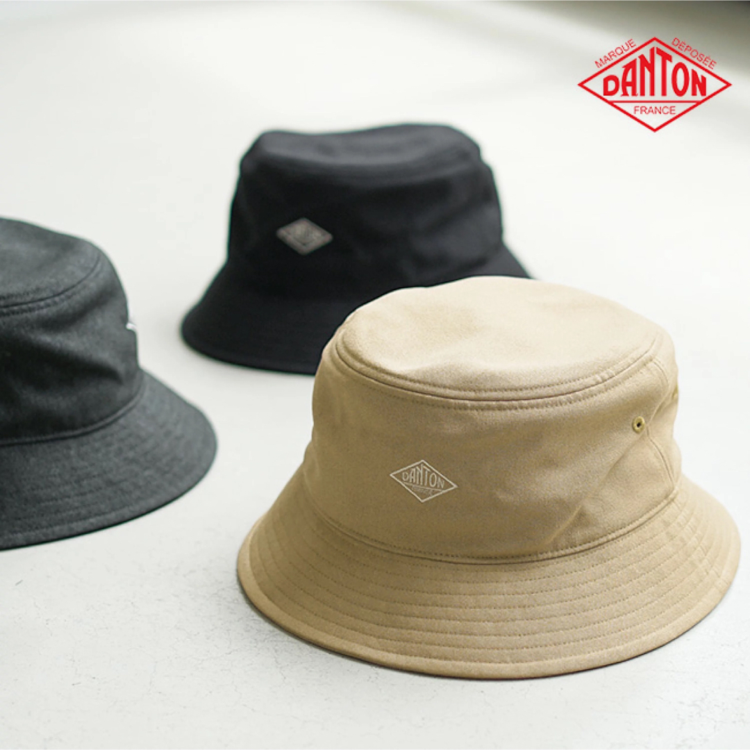 DANTON(ダントン)のDANTON(ダントン)POLYESTER FLANNEL BUCKET HAT レディースの帽子(ハット)の商品写真