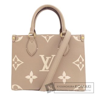 ルイ・ヴィトン LOUIS VUITTON モンテーニュBB M45778 ハンドバッグ バイカラーモノグラム アンプラント ノワール / 250678