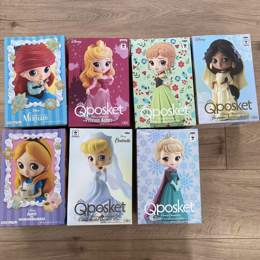 Qposket ドリーミースタイル ウエディング ラプンツェル オーロラ姫