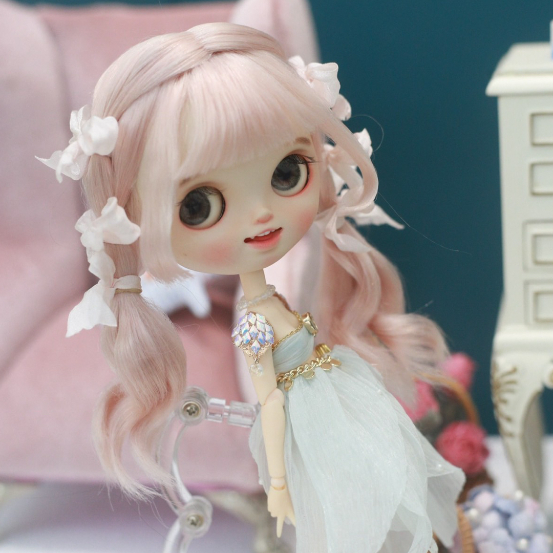 ブライス ウィッグ モヘアウィッグ 海外作家 ポップマートブライス ...