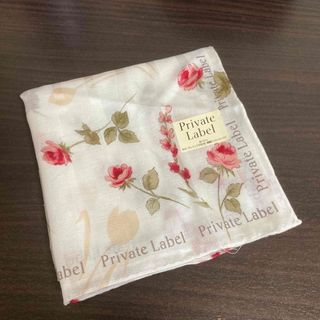 プライベートレーベル(PRIVATE LABEL)の【値下げ!!】大判ハンカチ PrivateLabel 新品・未使用(ハンカチ)