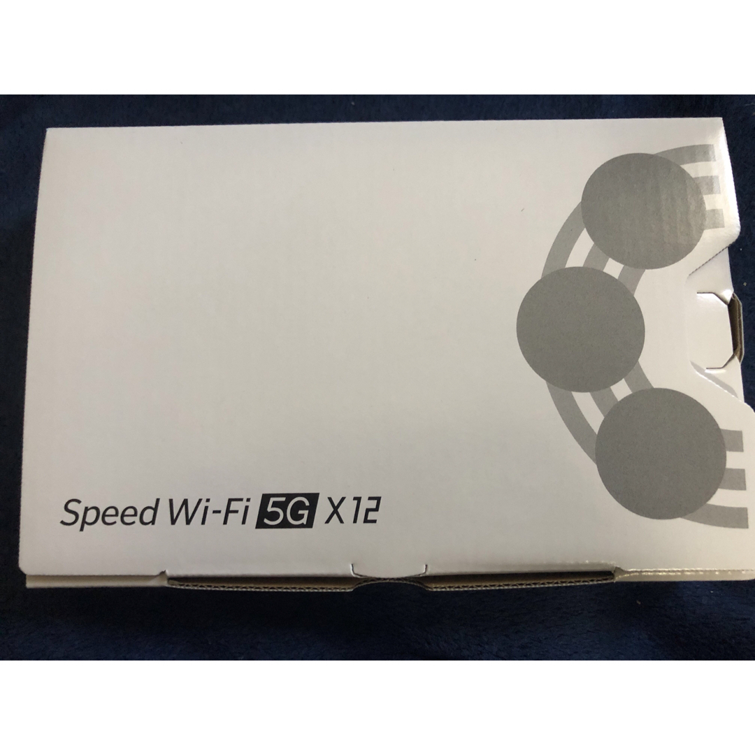 WiMAX Speed Wi-Fi 5G X12 (新品未使用)
