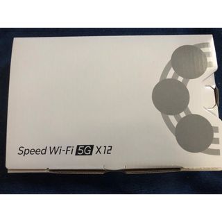 エヌイーシー(NEC)のWiMAX Speed Wi-Fi 5G X12 (新品未使用)(その他)