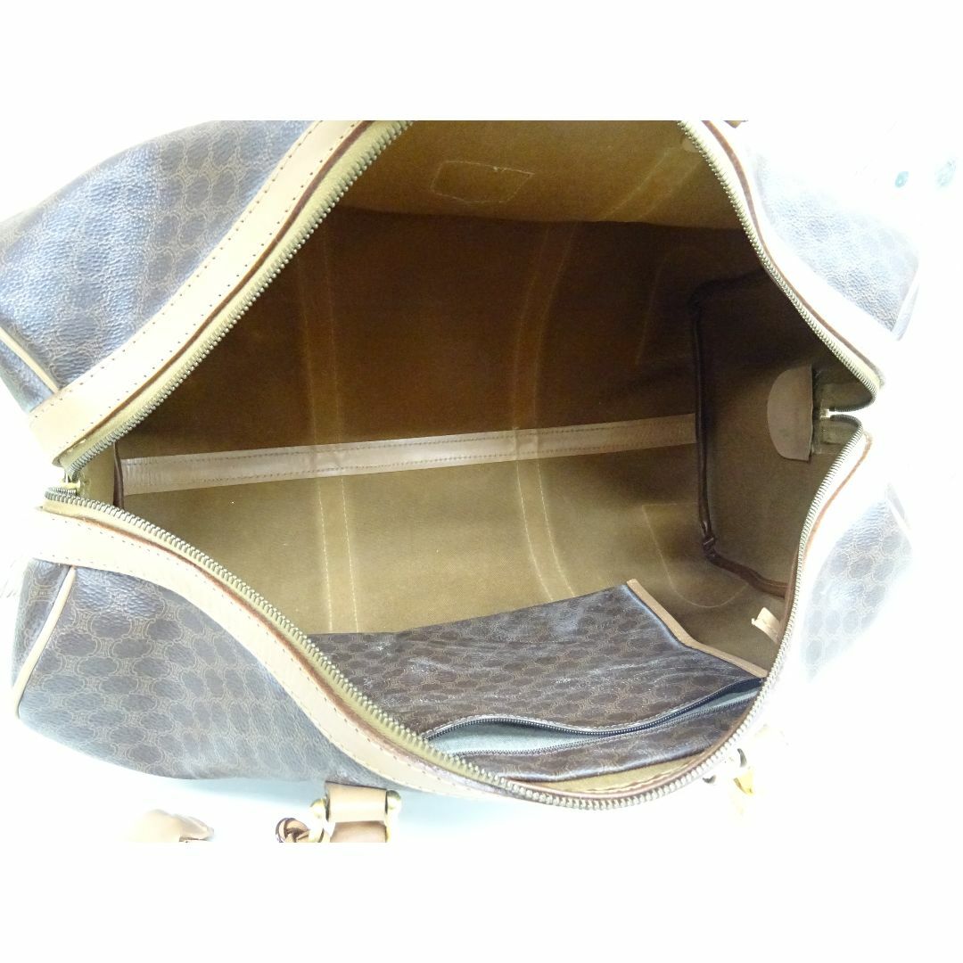 celine(セリーヌ)のM天004 / CELINE マカダム柄 ボストンバッグ PVC レザー レディースのバッグ(ボストンバッグ)の商品写真