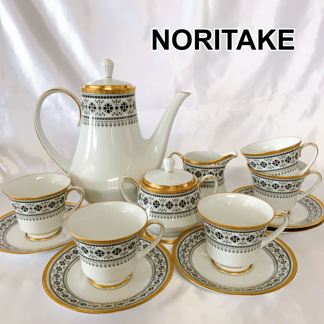 売 【レトロ】ノリタケ ポット シュガーポット クリーマー カップ