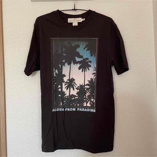 エイチアンドエム(H&M)のH&M 黒色Tシャツ(Tシャツ/カットソー(半袖/袖なし))