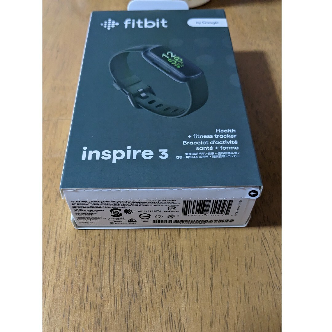 最高級＆最安値 新品未開封 fitbit inspire3 ブラック