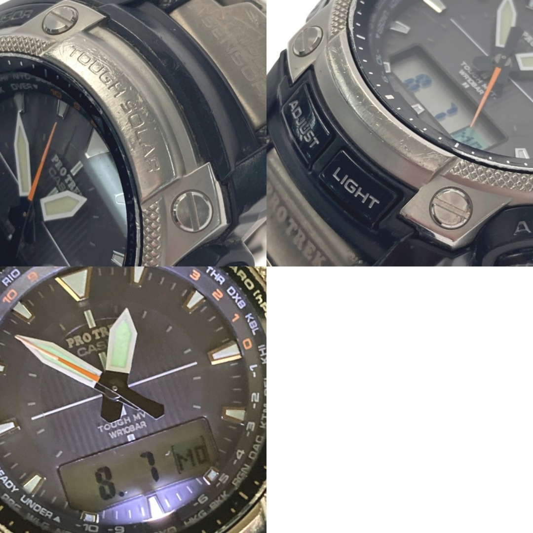 CASIO(カシオ)の☆☆CASIO カシオ PRO TREK プロトレック デジアナ PRW-5050T-7JF 電波ソーラー メンズ 腕時計 メンズの時計(腕時計(アナログ))の商品写真