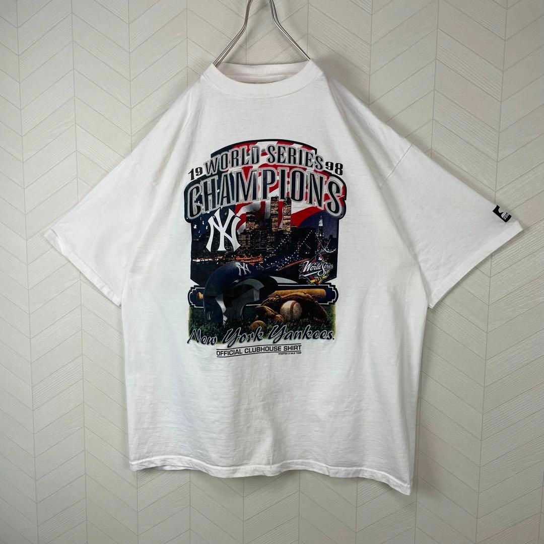 入手困難 90s ニューヨーク ヤンキース Tシャツ オーバーサイズ メキシコ製